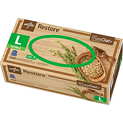 Medline Restore Nitrile Exam Gloves with Oatmeal (OAT6803)