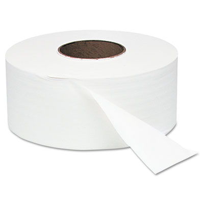 Windsoft JUMBO ROLL BATH TISSUE, SEPTIC SAFE, 1 PLY, WHITE, 3.4" X 2000 FT, 12 ROLLS/CARTON