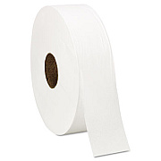 Windsoft JUMBO ROLL BATH TISSUE, SEPTIC SAFE, 1 PLY, WHITE, 3.4" X 4000 FT, 6 ROLLS/CARTON (WIN201)