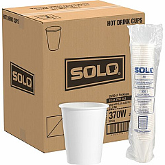 SOLO 10 oz Paper Hot Cups (370W2050)