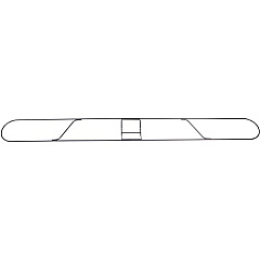 Genuine Joe Clip-on Long Dust Mop Frame (48266)