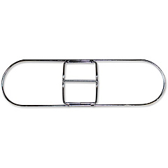 Genuine Joe GJO48267, Clip-on Short Dust Mop Frame, 1 Each, Metallic