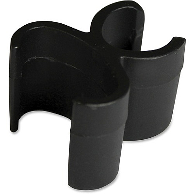 LobbyMaster Clip'M Mounting Clip for Broom - Black (2600BCKCT)