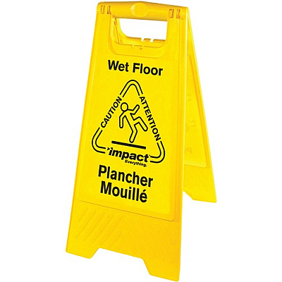 Impact English/Spanish Wet Floor Sign (9152WCT)