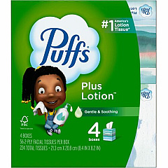 Puffs Plus Lotion Facial Tissues (34899)
