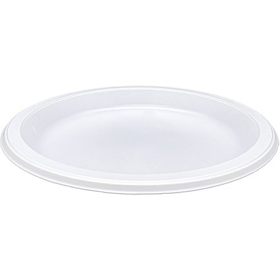 Genuine Joe 10-1/4" Large Plastic Plates (10323CT)