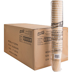 Genuine Joe Ripple Hot Cups (GJO11261CT)