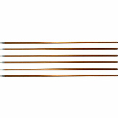 Genuine Joe Wood Handle with Threaded Metal Tip (37061CT)