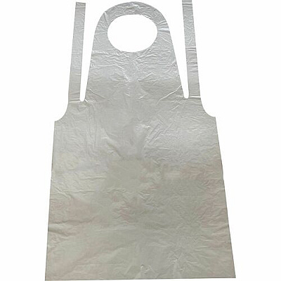 Genuine Joe 50" Disposable Poly Apron (85141CT)