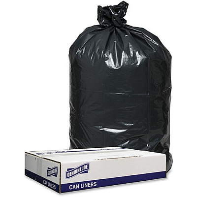 Genuine Joe Low Density Black Can Liners (98208)