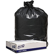 Genuine Joe Low Density Black Can Liners (98210)