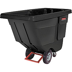 Rubbermaid Commercial 850lb Capacity Utility Tilt Truck (131400BK)