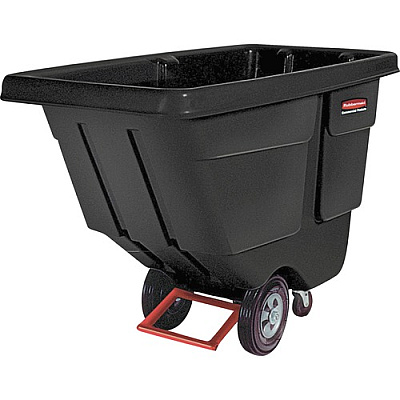 Rubbermaid Commercial 850lb Capacity Utility Tilt Truck (131400BK)