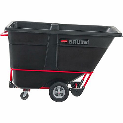 Rubbermaid Commercial 1250 lb Capacity Standard Duty Tilt Truck (131500BK)