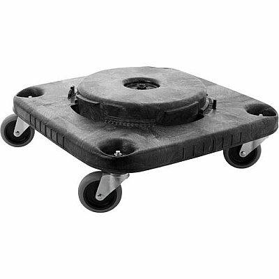 Rubbermaid Commercial Brute Square Container Dolly (353000BK)