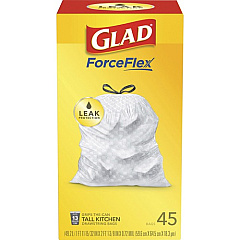 Glad ForceFlex Tall Kitchen Drawstring Trash Bags (78362CT)