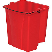 Rubbermaid Commercial WaveBrake 18Quart Dirty Water Bucket (9C7400RDCT)