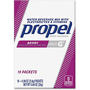 Propel Berry Beverage Mix Packets with Electrolytes and Vitamins (01087)