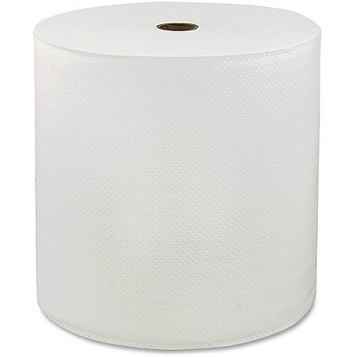 LoCor Hardwound 1-Ply Paper Towels, 850' Per Roll, Pack Of 6 Rolls (46898)