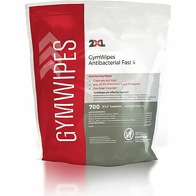 2XL GymWipes Antibacterial Towelettes Bucket Refill (L101)