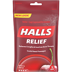 HALLS Halls Cherry Cough Drops (62182)