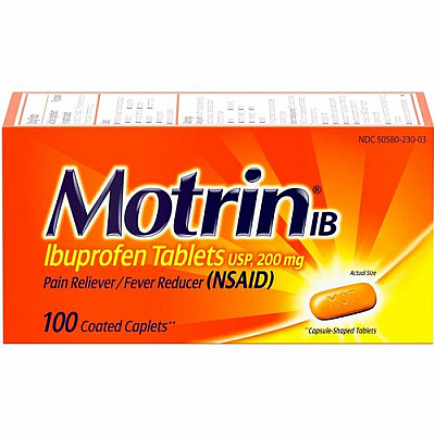 Motrin IB Ibuprofen Tablets (048101)