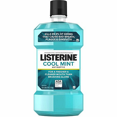 LISTERINE Cool Mint Antiseptic Mouthwash (42755)