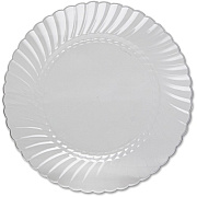 Classicware WNA Comet Heavyweight Plastic Clear Plates (RSCW10121)