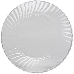 Classicware WNA Comet Heavyweight Plastic Clear Plates (RSCW10121)