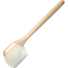 Genuine Joe GJO98216, 20" Nylon Utility Brush, 1 Each, White