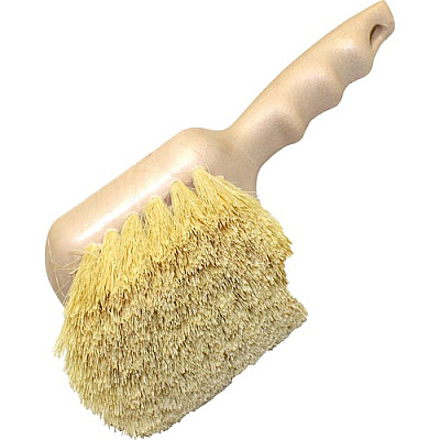 Genuine Joe GJO98217, 8-1/2" Tampico Utility Brush, 1 Each, White