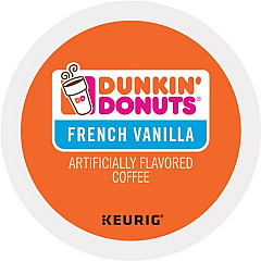 Dunkin Donuts&reg; French Vanilla K-Cup