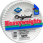 AJM 9" Original Heavyweight Plates (OH9AJBXWH)