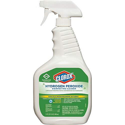 Clorox Commercial Solutions Hydrogen Peroxide Disinfecting Cleaner Spray