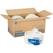 Dixie Uncoated Paper Plates by GP Pro (WNP9ODCT)