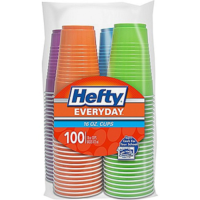 Pactiv 16 oz. Color Everyday Cups (YC160FC10ODO)