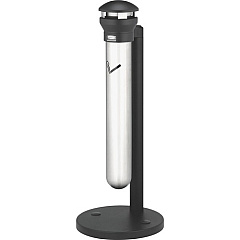 Rubbermaid Commercial Infinity Base-Mount Smoking Receptacle (9W3100SSBL)