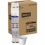 SOLO 0.75 oz Treated Paper Souffle Portion Cups (0752050)