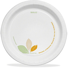 Solo Cup 8-1/2" Paper Dinnerware Plates (OFMP9J7234PK)