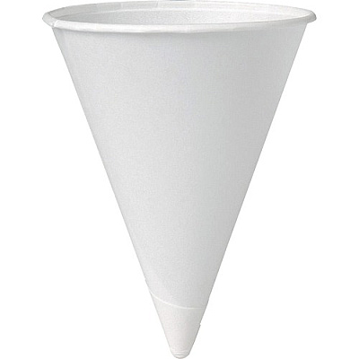 Solo 4oz Bare Paper Cone (4BR2050PK)