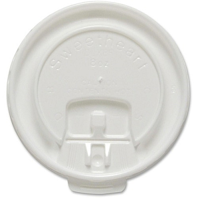 Solo Cup Scored Tab 8 oz. Hot Cup Lids (DLX8R00007)