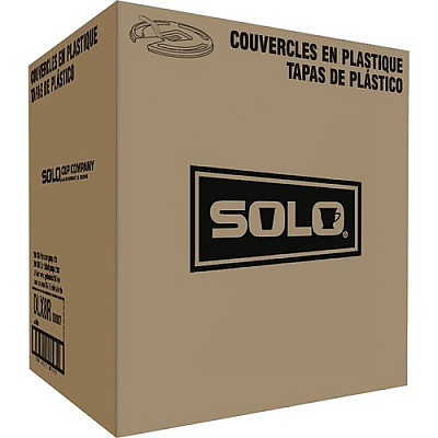 Solo Cup Scored Tab 8 oz. Hot Cup Lids (DLX8R00007CT)