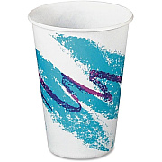 Dart Solo Jazz Design Waxed Paper Cold Cups (R10NN00055)