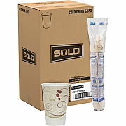 SOLO 7 oz Waxed Paper Cold Cups (R7NJ8000)