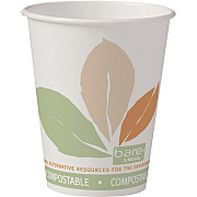 Solo Bare Eco-Forward SS PLA Paper Hot Cups (378PLAJ723CT)