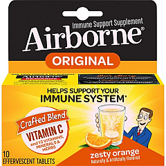 Airborne Zesty Orange Tablets (30004)