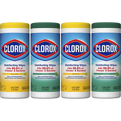 Clorox Disinfecting Wipes Value Pack, Bleach-Free Cleaning Wipes
