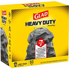 Glad ForceFlexPlus Drawstring Large Trash Bags (78997)