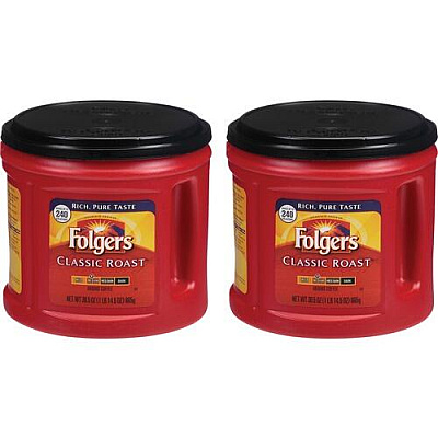 Folgers Canister Classic Roast Coffee Ground (20421BD)