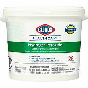 Clorox Healthcare Hydrogen Peroxide Cleaner Disinfectant Wipes (30826)